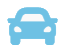 Icono coche azul